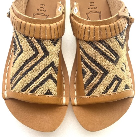 WONDER FULL LIFE ワンダーフルライフ KUBA SANDAL camel Mサイズ