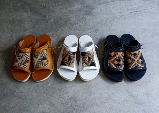 WONDER FULL LIFE ワンダーフルライフ KUBA SANDAL camel Mサイズ ...