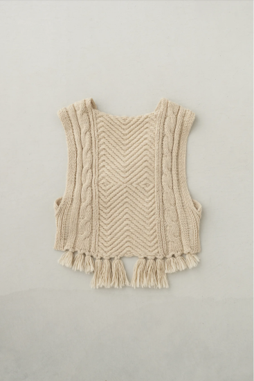 WONDER FULL LIFE ワンダーフルライフ WONDER FULL LIFE×TAKt HAND KNIT ivory  WFL22-S05-5 KNIT＃5