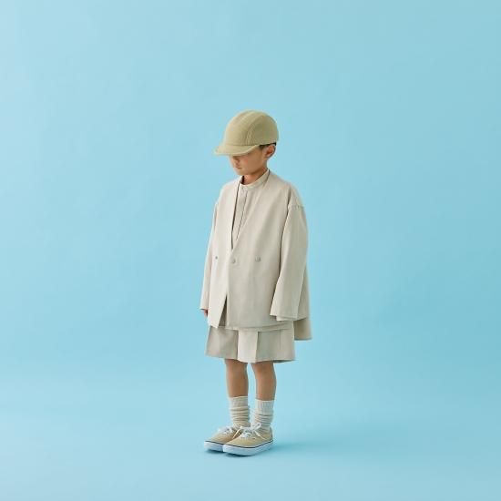 MOUN TEN.】125 : stretch nylon salopette - black | Brand