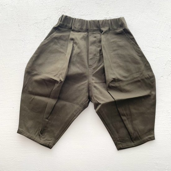 ★BASIC★ns-621-005 nunuforme ヌヌフォルム オックス ポインテッド パンツ Khaki