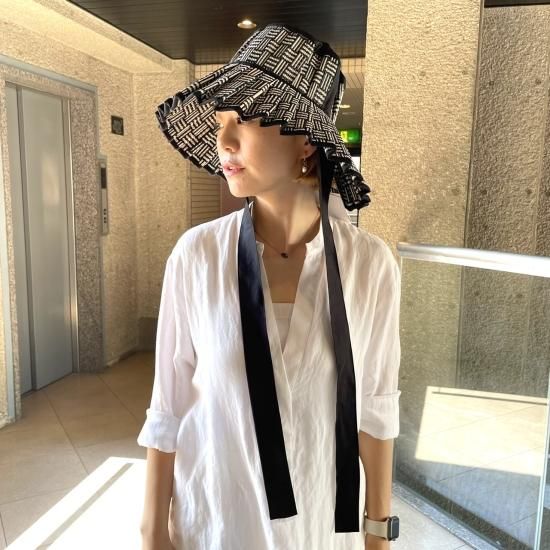 LORNA MURRAY ローナ マーレイ Black Bamboo Ravello Hat Adult