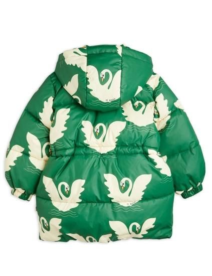 ★2022AW★mini rodini ミニロディーニ SWAN HEAVY PUFFER Green