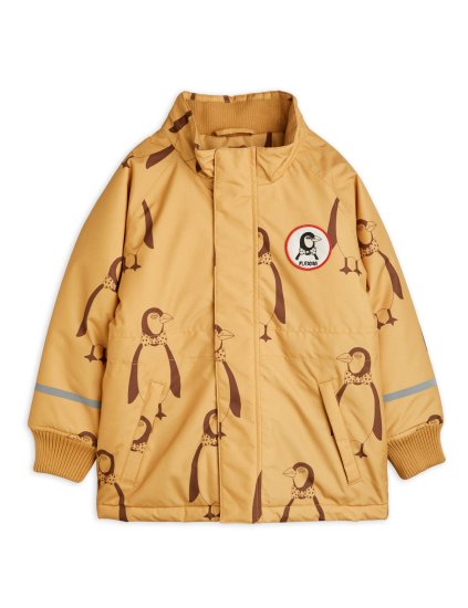 ☆2022AW☆mini rodini ミニロディーニ PENGUIN K2 PARKA Beige