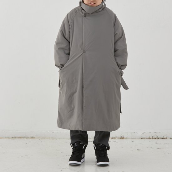 ☆2022AW☆MOUN TEN. マウンテン air over coat charcoal 22W-MC25-1247