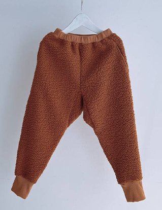 ☆2022AW☆frankygrow フランキーグロウ BOA SARROUEL PANTS BROWN