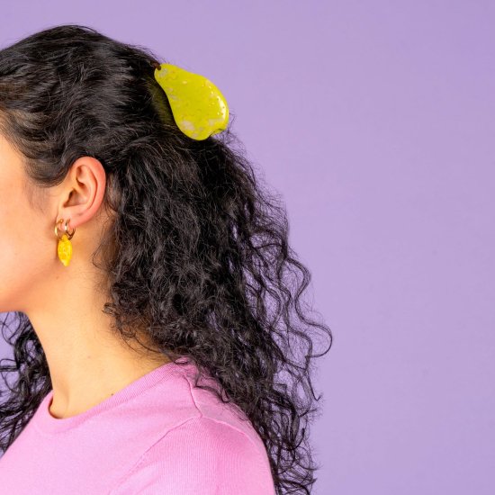 Coucou Suzette ククシュゼット Pear Hair Claw なし ヘアクリップ