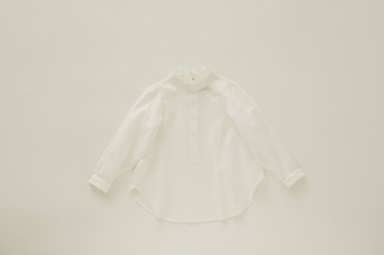 eLfinFolk エルフィンフォルク Ruffled collar blouse white elf