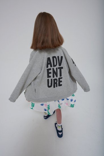 ☆2023SS☆Beau LOves ビューラブズ Grey Melange 'Adventure' Zip Jacket