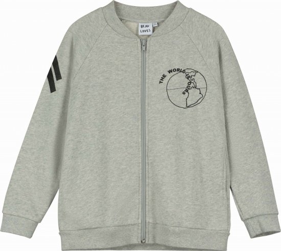 ★2023SS★Beau LOves ビューラブズ Grey Melange 'Adventure' Zip Jacket