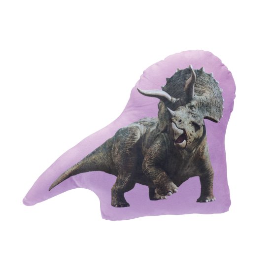 JURASSIC WORLD ジュラシックワールド Diecut-cushion 恐竜ダイカットクッション Triceratops トリケラトプス  UV031