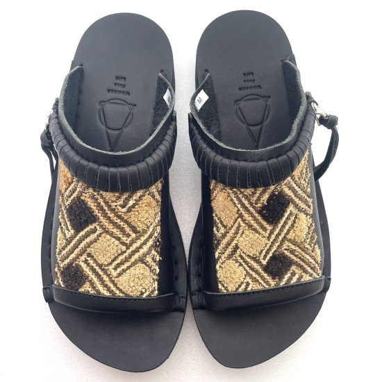 WONDER FULL LIFE ワンダーフルライフ KUBA SANDAL black Mサイズ WFL22-R32