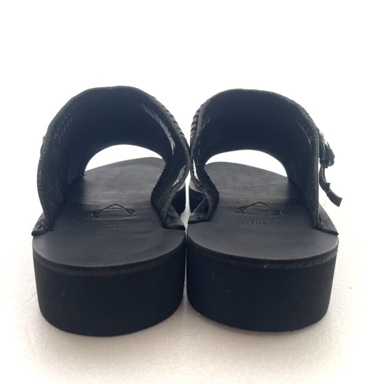 WONDER FULL LIFE ワンダーフルライフ KUBA SANDAL black Lサイズ WFL22-R32