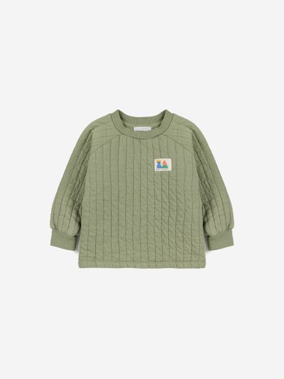 ☆2023AW☆BOBOCHOSES ボボショーズ Baby Quilted sweatshirt baby ...