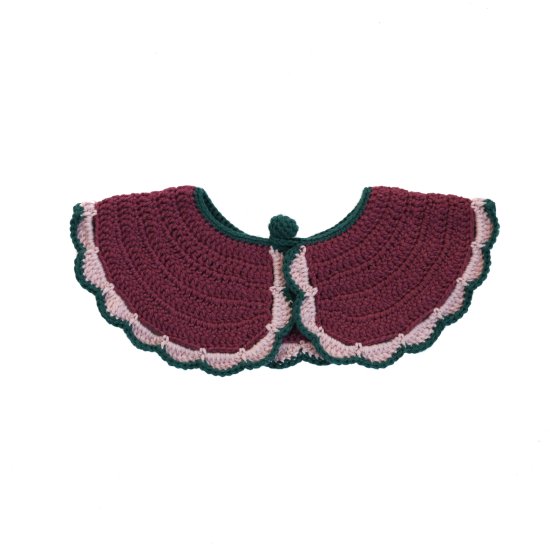 ☆2023AW☆Kalinka Kids カリンカキッズ Peony Collar Plum