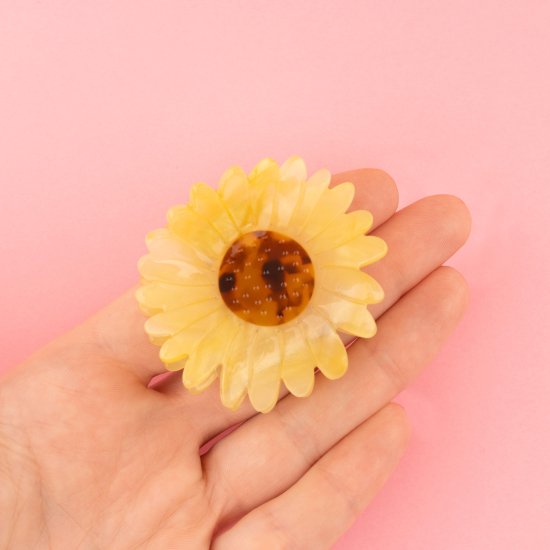 Coucou Suzette ククシュゼット Sunflower Hair Claw ひまわり ヘアクリップ