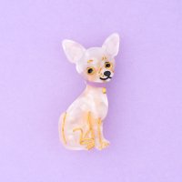<img class='new_mark_img1' src='https://img.shop-pro.jp/img/new/icons5.gif' style='border:none;display:inline;margin:0px;padding:0px;width:auto;' />Coucou Suzette 奼å Chihuahua Hair Clip  إå