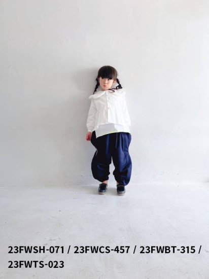 ☆2023AW☆frankygrow フランキーグロウ Wata JERSEY PANTS NAVY