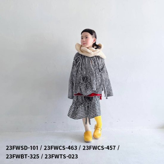 ☆2023AW☆frankygrow フランキーグロウ Lett. RANDOM HOLE SKIRT