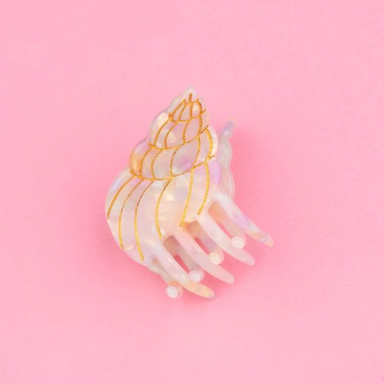 Coucou Suzette ククシュゼット Shell Mini Hair Claw 貝殻 ミニヘアクリップ
