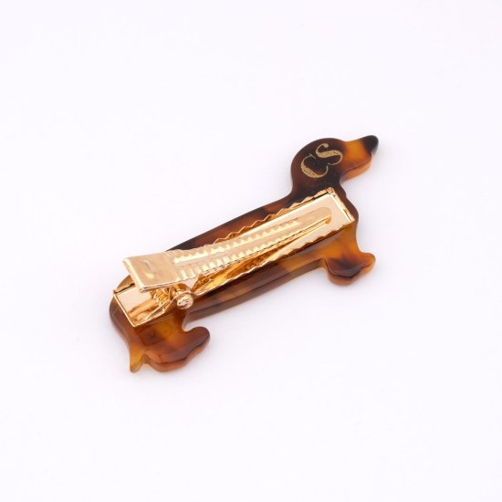 Coucou Suzette ククシュゼット Dachshund Hair Clip ダックスフント ヘアクリップ