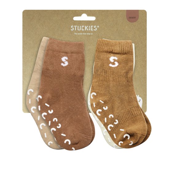 STUCKIES ソックス 4 Pack Classics - mixed colors Desert 4足セット