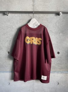 <img class='new_mark_img1' src='https://img.shop-pro.jp/img/new/icons5.gif' style='border:none;display:inline;margin:0px;padding:0px;width:auto;' />2024SSGRIS  Mesh Tee Burgundy GR24SS-CU006