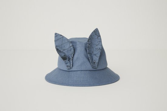 ☆2024SS☆eLfinFolk エルフィンフォルク Noctua Beast Bucket Hat blue elf-241A10