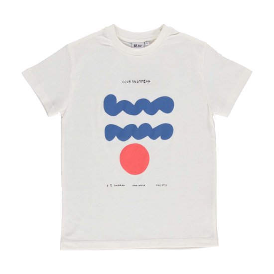 ☆2024SS☆Beau LOves ビューラブズ Natural 'Club Swimming' Vintage T-shirt BL016