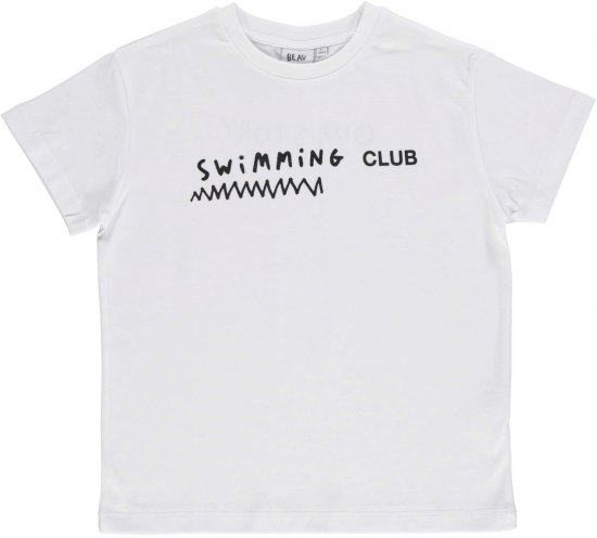 ★2024SS★Beau LOves ビューラブズ Classic White 'Swimming Club' T-shirt BL084