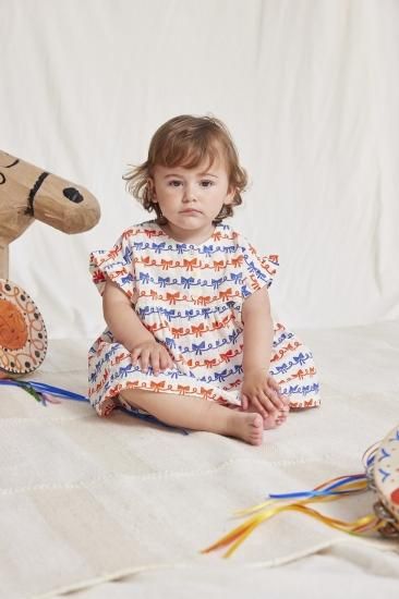 ☆2024SS☆BOBOCHOSES ボボショーズ Baby Ribbon Bow all over