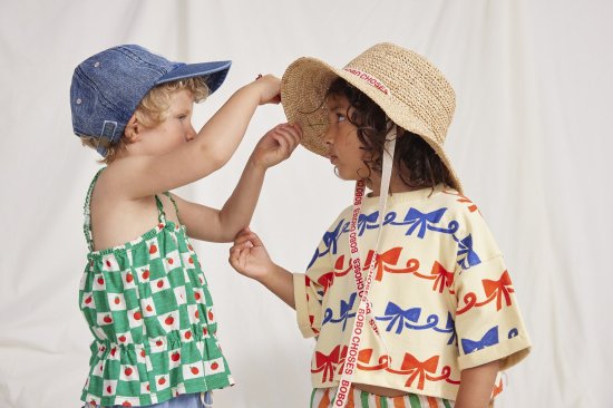 ☆2024SS☆BOBOCHOSES ボボショーズ Bobo Choses raffia hat 124AI030