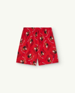 <img class='new_mark_img1' src='https://img.shop-pro.jp/img/new/icons5.gif' style='border:none;display:inline;margin:0px;padding:0px;width:auto;' />2024SSThe Animals Observatory MOLE KIDS PANTS Red_Billy the Dog S24041_307_BM