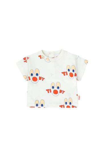 ☆2024SS☆tinycottons タイニーコットンズ CLOWNS BABY TEE off-white 