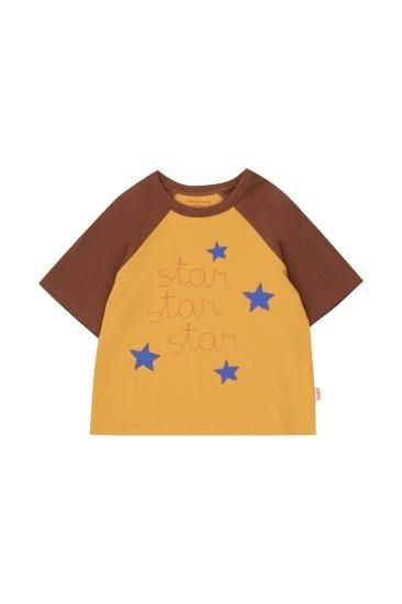 ☆2024SS☆tinycottons タイニーコットンズ STAR TEE orange/dark 