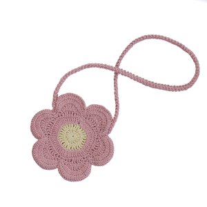 <img class='new_mark_img1' src='https://img.shop-pro.jp/img/new/icons5.gif' style='border:none;display:inline;margin:0px;padding:0px;width:auto;' />2024SSKalinka Kids 󥫥å Flower Crochet Bag Dusty Pink