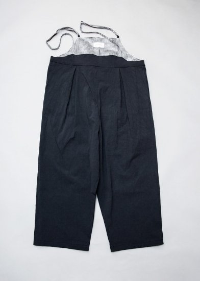 ☆2024SS☆michirico ミチリコ Race sarouel pants ブラック MR24SS-25 