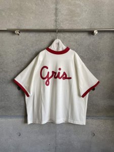 <img class='new_mark_img1' src='https://img.shop-pro.jp/img/new/icons5.gif' style='border:none;display:inline;margin:0px;padding:0px;width:auto;' />2024SSGRIS  Ringer Tee White GR24SS-CU009