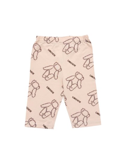 ★2024SS★UNIONINI ユニオニーニ teddybear short leggings paleorange PT-102