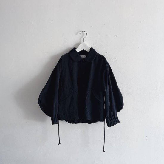 ☆2024SS☆frankygrow フランキーグロウ BEAR STITCH BLOUSON BLACK 24SOT-110