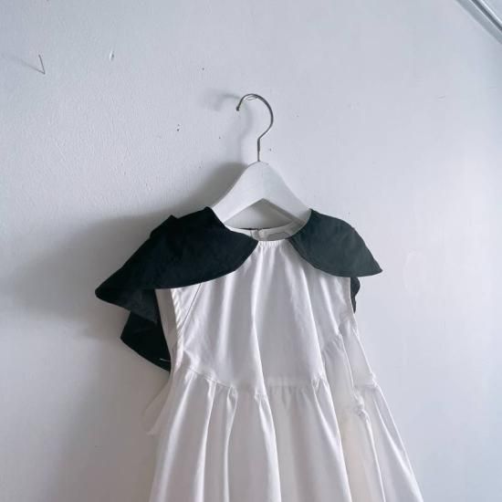 ☆2024SS☆frankygrow フランキーグロウ WHT/BLK BACK RIBBON SAILOR 