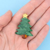 <img class='new_mark_img1' src='https://img.shop-pro.jp/img/new/icons5.gif' style='border:none;display:inline;margin:0px;padding:0px;width:auto;' />Coucou Suzette 奼å Christmas Tree Hair Clip ꥹޥĥ꡼ إå