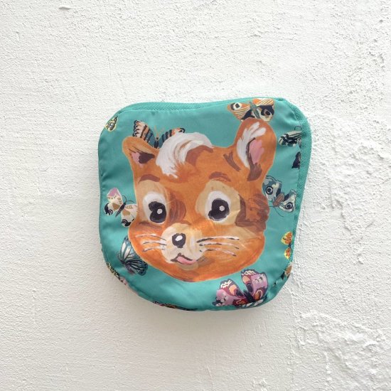 NathalieLete ナタリーレテ Nathalie Lete Face bag Squirrel 収納ポーチ付きバッグ 510602