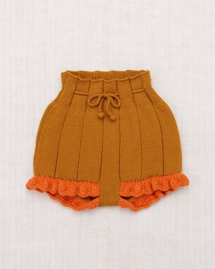 ★SUMMER COLLECTION★Misha & Puff ミーシャアンドパフ Scallop Hem Shorts Marigold  MP143021-714