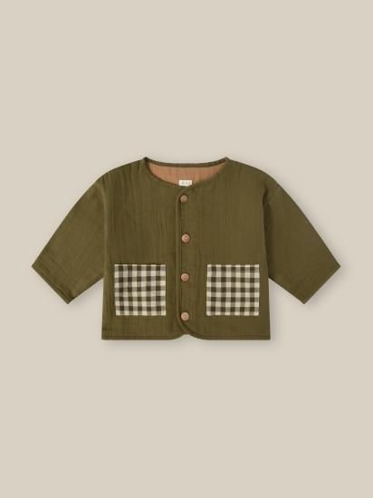 organic zoo オーガニックズー Olive Gingham Bucket Sun Hat 12BHGH