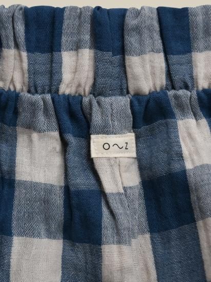 organic zoo オーガニックズー Pottery Blue Gingham Artisan