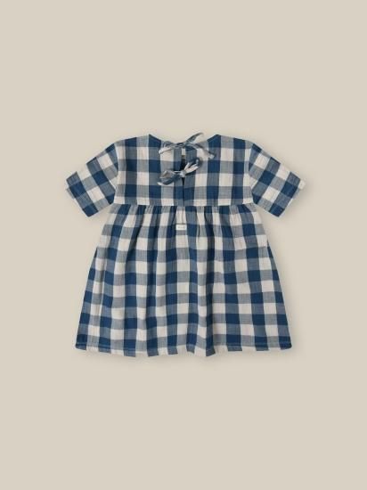 organic zoo オーガニックズー Pottery Blue Gingham Bella