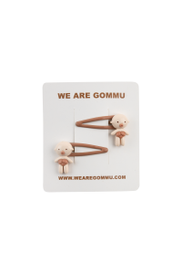 <img class='new_mark_img1' src='https://img.shop-pro.jp/img/new/icons5.gif' style='border:none;display:inline;margin:0px;padding:0px;width:auto;' />WE ARE GOMMU GOMMU BABY HAIR CLIP SET BLUSH إå GOMMU154