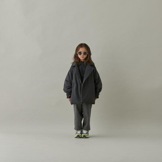 ★2024AW★MOUN TEN. マウンテン air half coat (Re-nylon) black MC29-1443