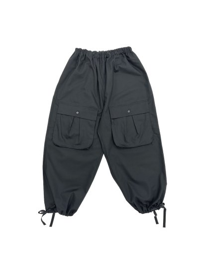 ☆2024AW☆UNIONINI ユニオニーニ big pocket pants black PT-111